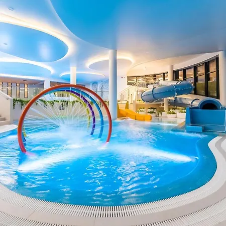 Wave, Polanki Aqua W Kolobrzegu, Free Garage, Swimming Pool, Sauna And Other! Lägenhet