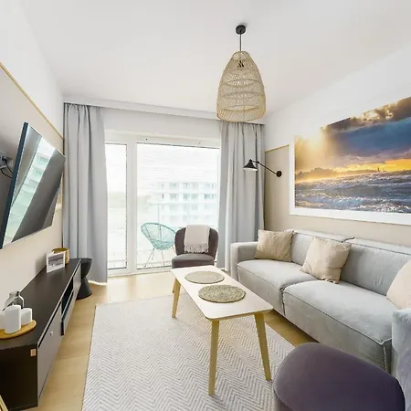 Wave, Polanki Aqua W Kolobrzegu, Free Garage, Swimming Pool, Sauna And Other! * Kołobrzeg