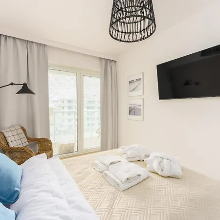 Lägenhet Wave, Polanki Aqua W Kolobrzegu, Free Garage, Swimming Pool, Sauna And Other! *