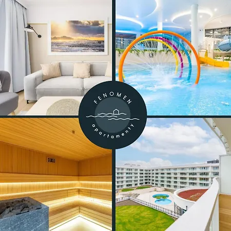 Lägenhet Wave, Polanki Aqua W Kolobrzegu, Free Garage, Swimming Pool, Sauna And Other!